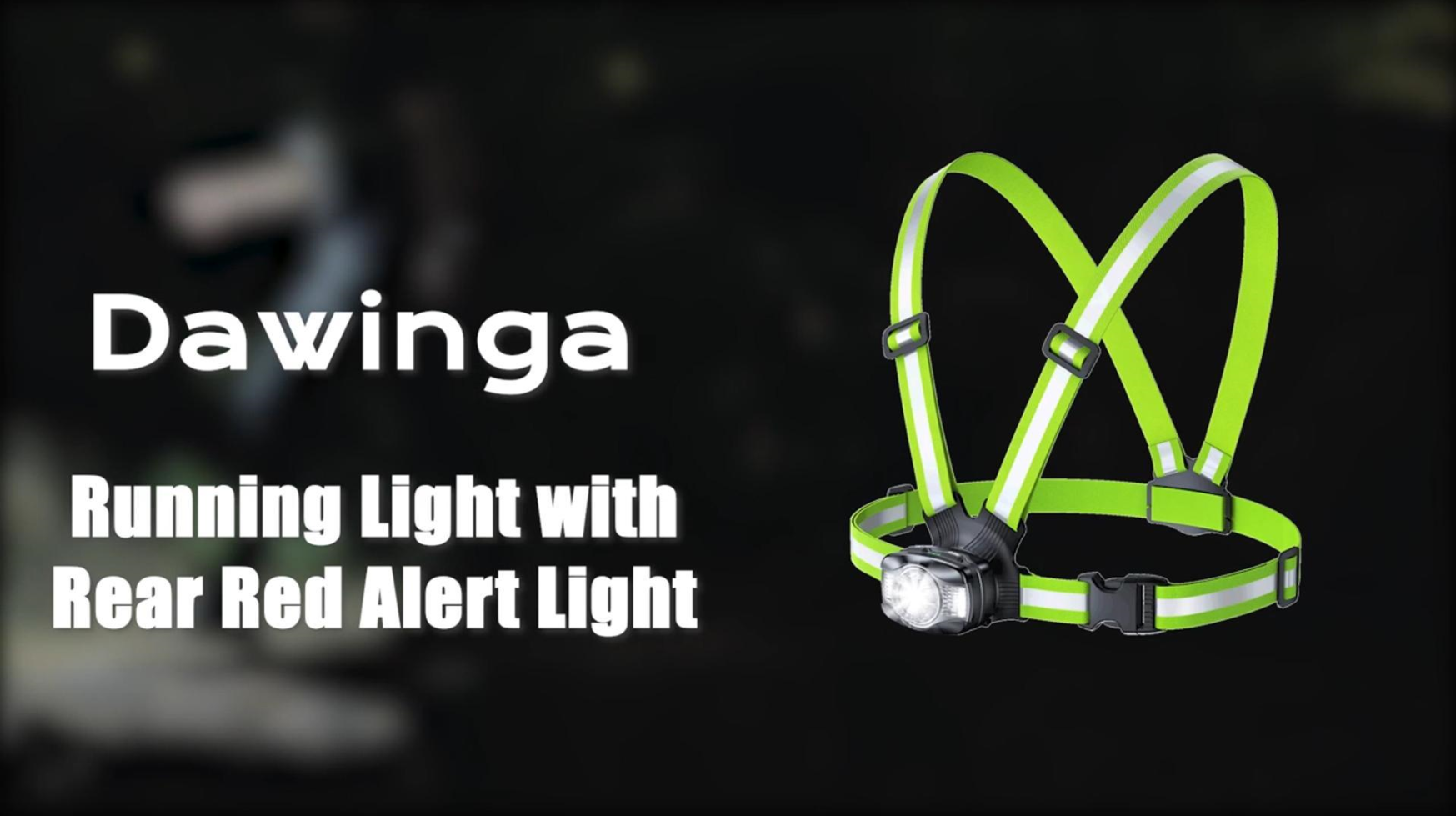 Load video: Product demonstration video showing Dawinga's innovative Running Light features